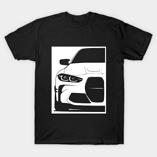 G80 G81 G82 M3 M4 car drift, motorsport & tuning fan T-Shirt by Automotive Apparel & Accessoires